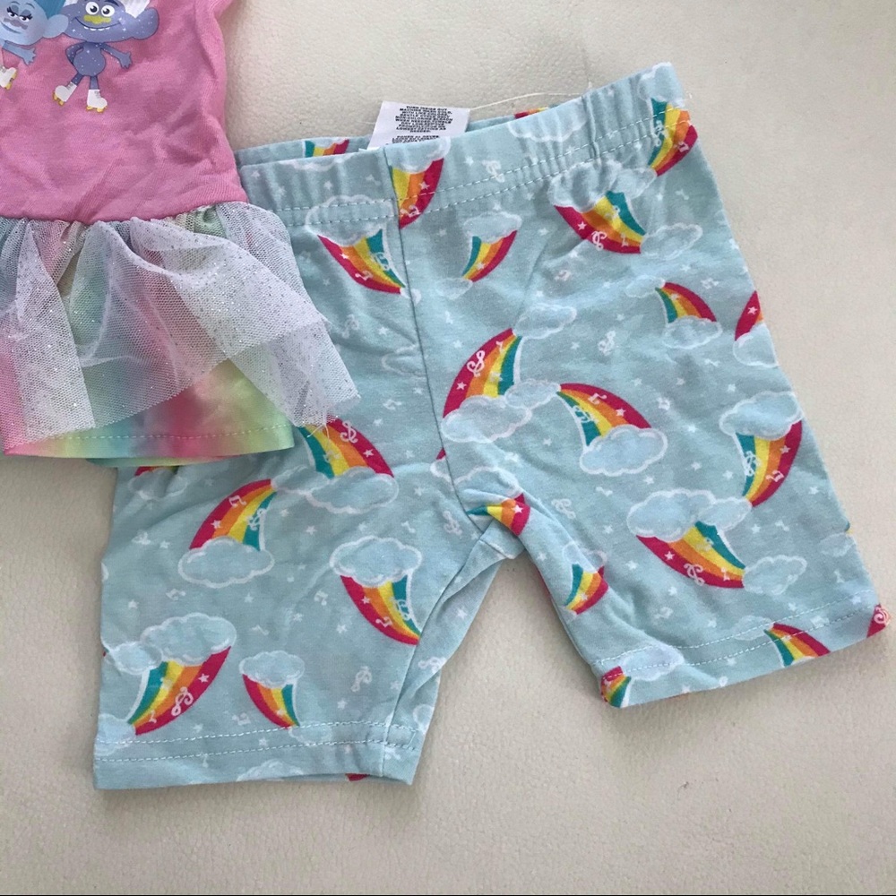 Dreamworks Trolls Cute 2pc Shorts Set - Picture 3 of 4